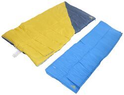 Kelty Campground Kit - Sleeping Bag with Self-Inflating Pad - Rectangular - 40 Degree - KE87TR