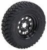 tire with wheel 15 inch loadstar st235/75r15 radial off-road w/ black mod - 5 on 4-1/2 lr d