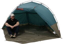 Kelty Sun Shelter - 45-1/2 sq ft - Deep Teal and Brown