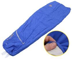 Kelty Rambler Sleeping Bag - Semi-Rectangular - 50 Degree - Blue