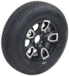 Karrier ST205/75R14 Radial Trailer Tire with 14" Aluminum Wheel - 5 on 4-1/2 - Load Range C - KE93JR