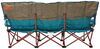 couches folding kelty lowdown camp couch - 12-1/2 inch tall seat teal and brown