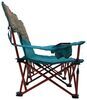 couches 600 lb weight capacity kelty lowdown camp couch - 12-1/2 inch tall seat teal and brown