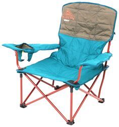 Kelty Lowdown Camp Chair - 12" Tall Seat - Teal and Brown