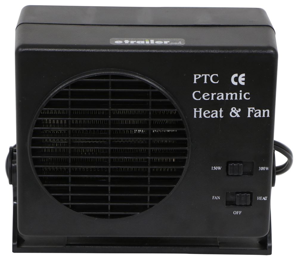 Car Heater 12V Automobile Interior Heaters 300W Ceramic Car Fan Heater  Portable Car Window Defroster (Black)