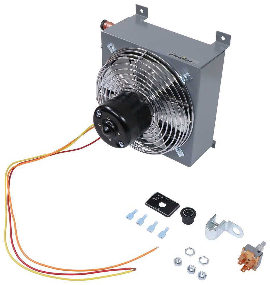 Kat's Heaters Auxiliary Vehicle Heater w/ Fan 12 Volt 15,000 Btu