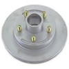 hub with integrated rotor for 3500 lbs axles kodiak 10 inch hub-and-rotor assembly - 5 on 4-1/2 dacromet 3 500