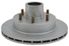 hub with integrated rotor for 5200 lbs axles 6000 kodiak 12 inch hub-and-rotor assembly - 6 on 5-1/2 dacromet 5 200 to 000