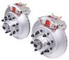 disc brakes 8000 lbs axle kodiak - 13 inch hub/rotor 8 on 6-1/2 dacromet 8k e-z lube al-ko/quality