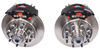 disc brakes 8000 lbs axle kodiak - 13 inch hub/rotor 8 on 6-1/2 raw/e-coat 8k e-z lube dexter