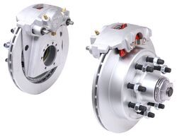 Kodiak Disc Brakes - 13" Hub/Rotor - 8 on 6-1/2 - Dacromet - 7,000 lbs - E-Z Lube - KOD63FR