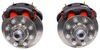 disc brakes hub and rotor kodiak - 11 inch hub/rotor 8 on 6-1/2 raw/e-coat 8k e-z lube dexter