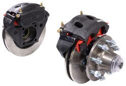 Kodiak Disc Brakes - 11" Hub/Rotor - 8 on 6-1/2 - Raw/E-Coat - 8K - E-Z Lube - Dexter - KOD69VR