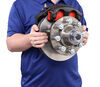 disc brakes standard grade kodiak - 11 inch hub/rotor 8 on 6-1/2 raw/e-coat 8k oil dexter