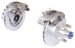 Kodiak Disc Brakes - 10" Hub/Rotor - 5 on 4-1/2 - Dacromet/Stainless - 3,500 lbs - Oil - KOD99FR