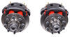 disc brakes 8000 lbs axle kodiak - 11 inch hub/rotor 8 on 6-1/2 raw/e-coat 8k e-z lube dexter