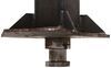 adapts trailer replaces inner and outer tubes gooseneck to 5th wheel coupler adapter - square 25 000 lbs