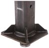 adapts trailer replaces inner tube ram gooseneck to 5th wheel coupler adapter - square 30 000 lbs