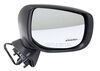replacement standard mirror electric k-source side - black passenger