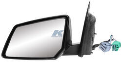K-Source Replacement Side Mirror - Electric/Heat w Signal, Memory, Power Fold - Black - Driver