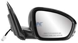 K-Source Replacement Side Mirror - Electric w/ Turn Signal - Black - Passenger Side                 