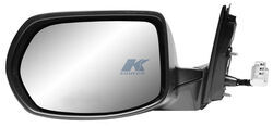 K-Source Replacement Side Mirror - Electric - Textured Black - Driver Side