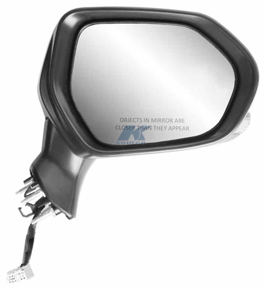 2019 Toyota Camry K Source Replacement Side Mirror Electricheat W Turn Signal Blackchrome 
