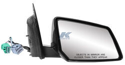 K-Source Replacement Side Mirror - Electric/Heat w Signal, Memory, Power Fold - Black - Passenger