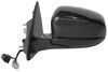 replacement standard mirror heated k-source side - electric/heat w bsds textured black driver
