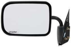 K-Source Replacement Side Mirror - Manual - Textured Black - Driver Side                            