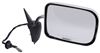 K-Source Replacement Side Mirror - Electric - Black/Chrome - Passenger Side Electric KS60027C