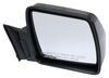 replacement standard mirror non-heated k-source side - manual black passenger