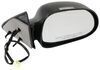 replacement standard mirror k-source side - electric textured black passenger