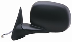 K-Source Replacement Side Mirror - Electric/Heated - Black - Driver Side                            