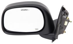 K-Source Replacement Side Mirror - Electric/Heated - Black - Driver Side                            