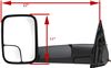 full replacement mirror manual dimensions