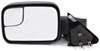 full replacement mirror manual k-source custom flip out towing mirrors - textured black pair