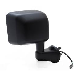 K-Source Replacement Side Mirror - Electric/Heated - Textured Black - Passenger Side                