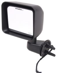 K-Source Replacement Side Mirror - Electric/Heated - Textured Black - Driver Side                   
