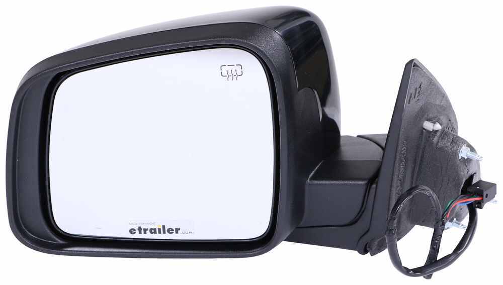 2013 Dodge Durango K-Source Replacement Side Mirror - Electric/Heated - Textured Black - Driver Side 2013 Dodge Durango Side Mirror Glass Replacement