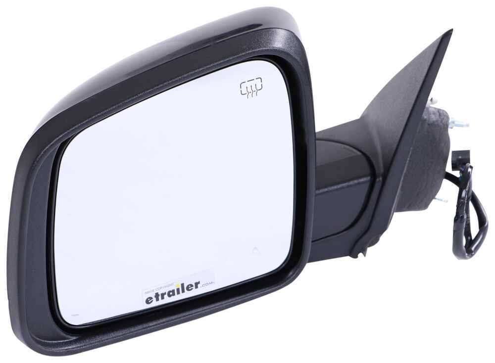 2013 Dodge Durango K-Source Replacement Side Mirror - Electric/Heated - Textured Black - Driver Side 2013 Dodge Durango Side Mirror Glass Replacement