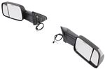 K-Source Custom Flip Out Towing Mirrors - Electric/Heat w Signal, Lamp - Textured Black - Pair      