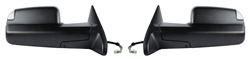 K-Source Custom Flip Out Towing Mirrors - Electric/Heat w Signal, Lamp, Power Fold - Black - Pair   