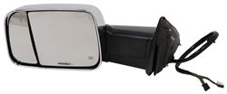 K-Source Custom Flip Out Towing Mirror - Electric/Heat w Signal, Lamp, Memory, Power Fold - Driver  