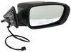 replacement standard mirror k-source side - electric textured black passenger