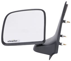 K-Source Replacement Side Mirror - Manual - Black - Driver Side                                     