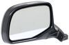 replacement standard mirror k-source side - manual black/chrome driver