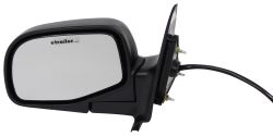 K-Source Replacement Side Mirror - Electric - Black - Driver Side                                   
