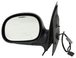 K-Source Replacement Side Mirror - Electric - Black - Driver Side                                   