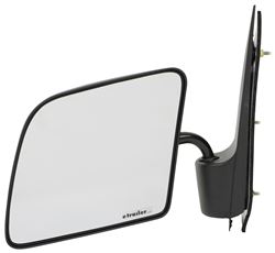 K-Source Replacement Side Mirror - Manual - Textured Black - Driver Side                            